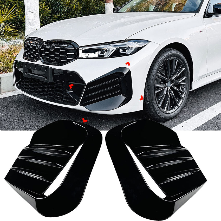 VOORSPOILER FLAPS SPOILER past op BMW G20 G21 LCI vanaf 07/2022