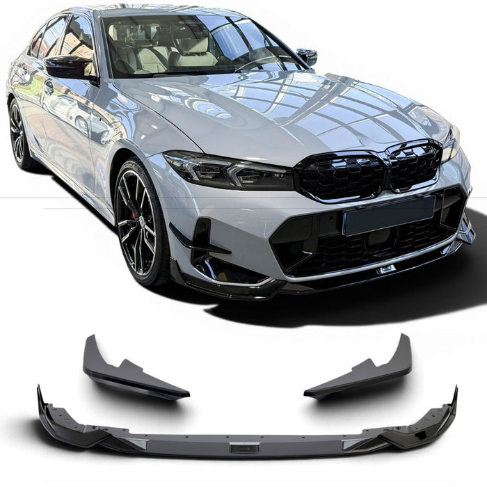 KORE - Frontspoiler + Canards geschikt voor BMW 3 Serie G20 LCI (Facelift) met M-Sport pakket