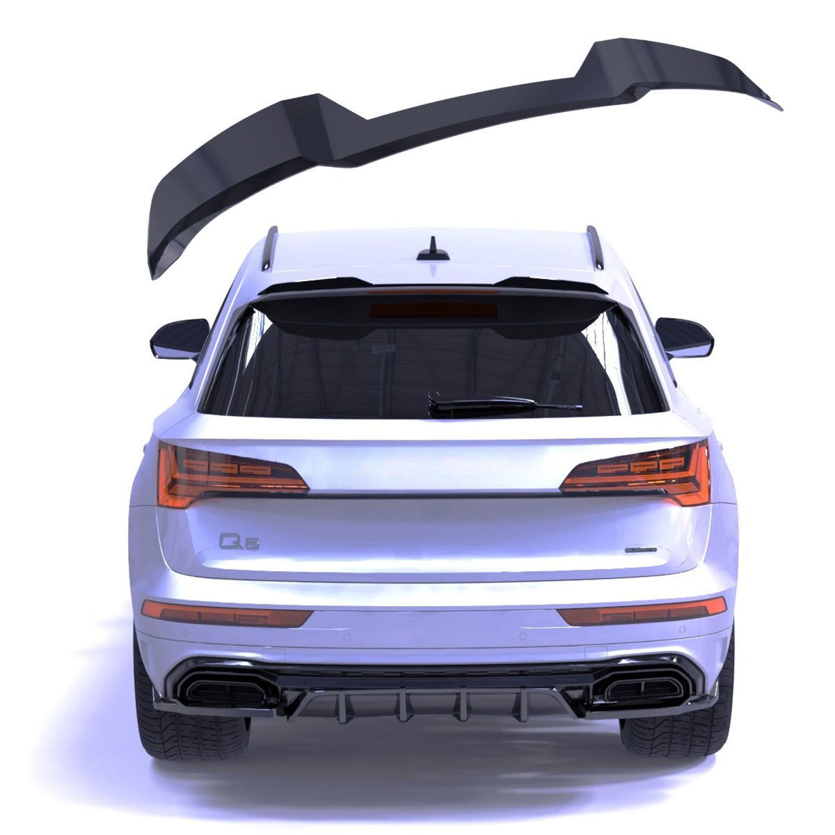 Dachspoiler geschikt voor AUDI SQ5 / Q5 S-Line Sportback Mk2 Facelift | 2020–2024