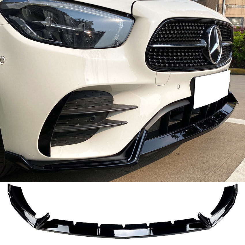 Splitter front spoiler lip fits for Mercedes W213 + C238 AMG Line (Facelift)