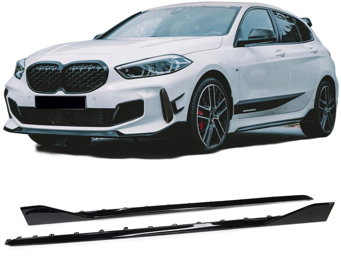 Sideskirts geschikt voor BMW 1 SERIE F40 vanaf 2019 (SET / ABS)