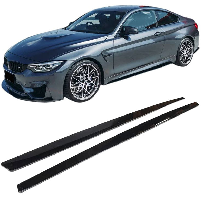 Zijskirts passend voor BMW 3 Serie F80 M3 & 4 Serie F82 F83 M4 (SET/ABS)
