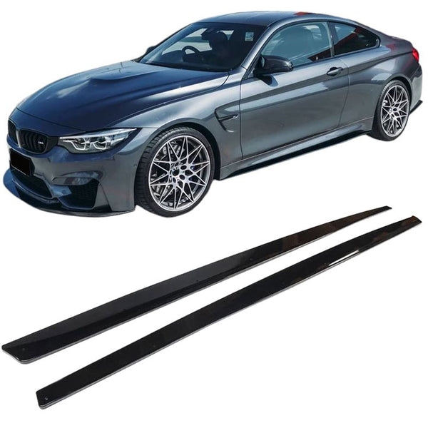 Zijskirts passend voor BMW 3 Serie F80 M3 & 4 Serie F82 F83 M4 (SET/ABS)