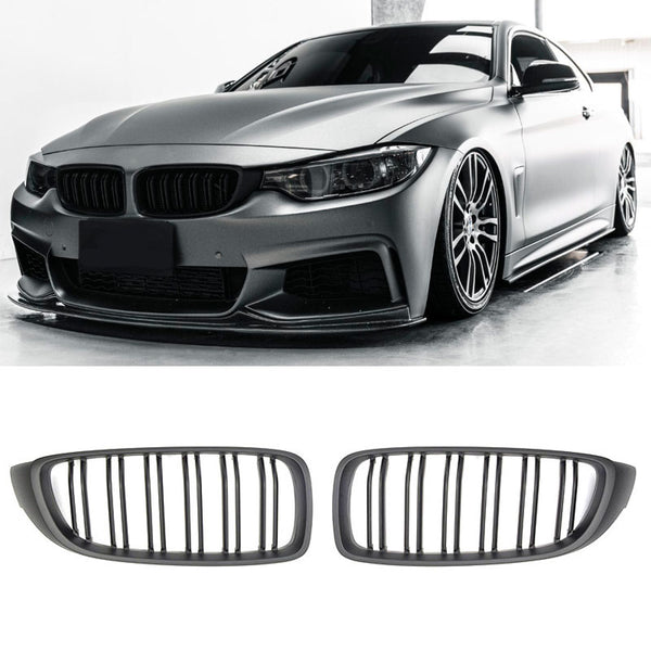 Grille Mat zwart geschikt voor BMW 4 Serie F32 | 2013-2021