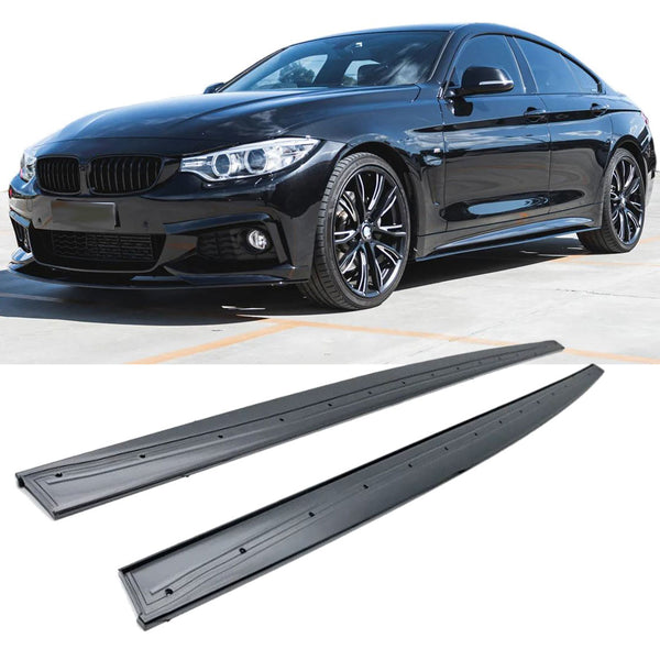 Zijskirts passend voor BMW 4 Serie F32 Coupé F33 Cabrio & F36 Sedan (SET/ABS)
