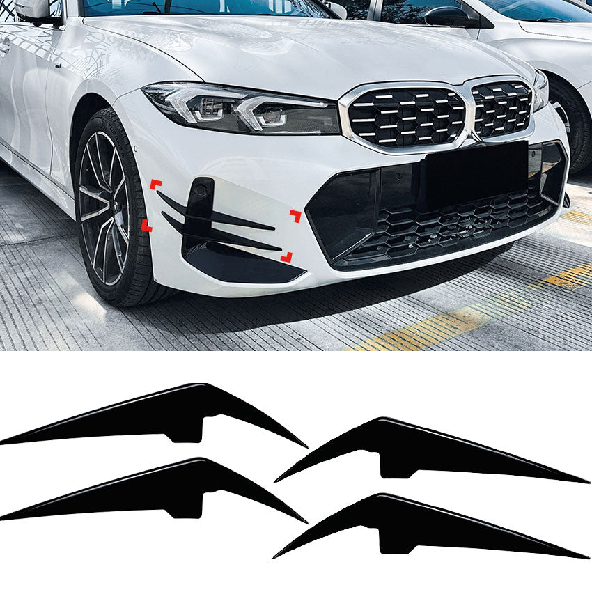 VOORSPOILER FLAPS SPOILER past op BMW G20 G21 LCI vanaf 07/2022