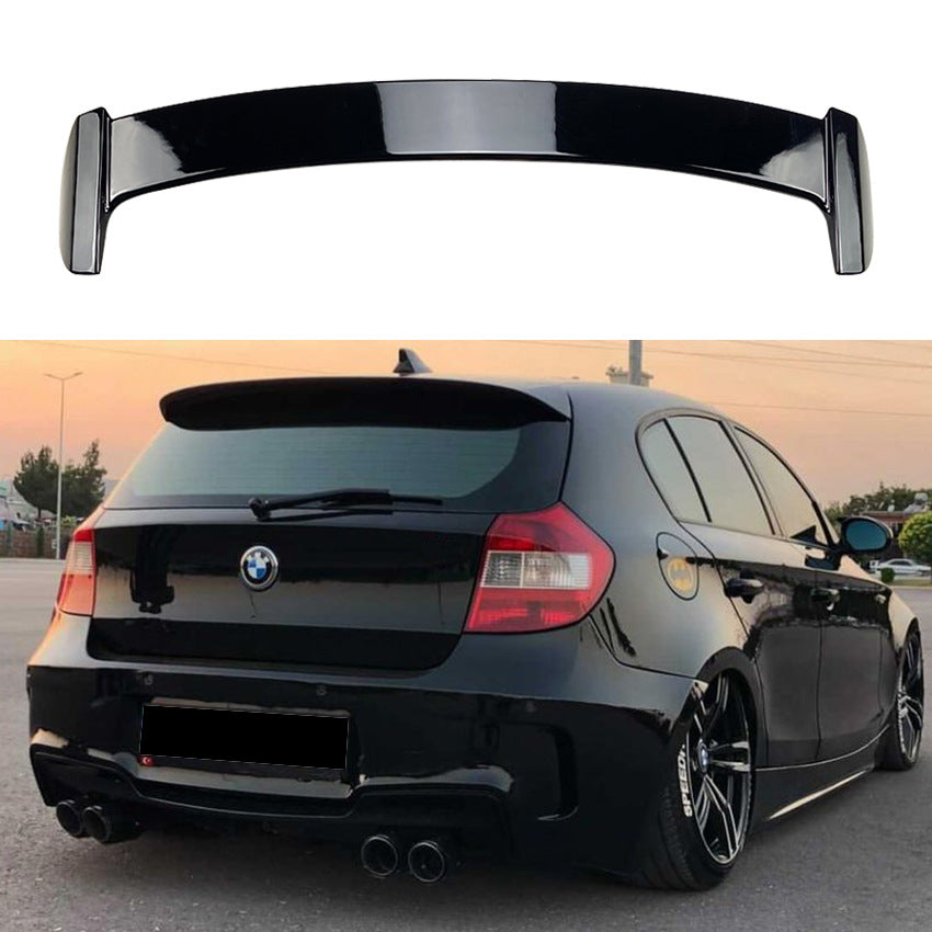 Dakspoiler spoilerlip spoiler gechikt voor BMW 1-Serie E81 (2007-2012) & E87 (2004-2011) hoogglans zwart