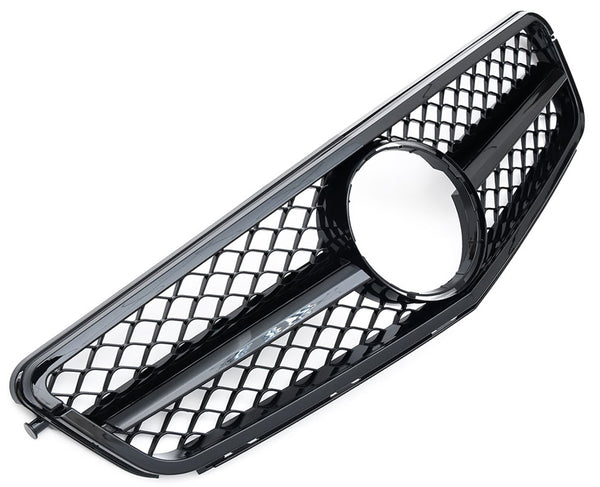 Sport Grille geschikt voor Mercedes W204 C-Klasse AMG Optiek glans zwart