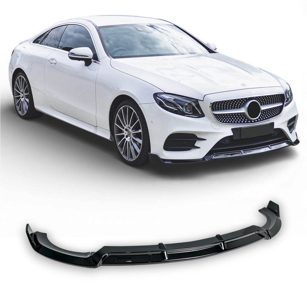Front Splitter Spoilerlip geschikt voor Mercedes W213 AMG Line | 2016-2020