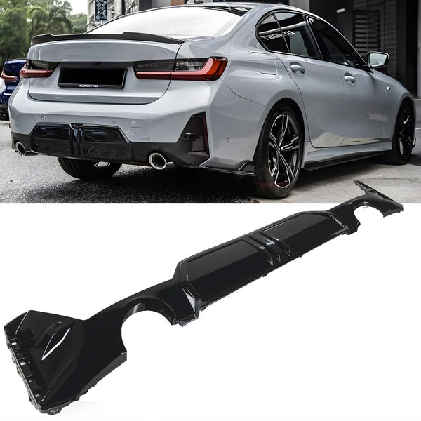 Sport Diffuser geschikt voor BMW 3-Serie G20 & G21 met M-Sport pakket vanaf 07/2022 (facelift)