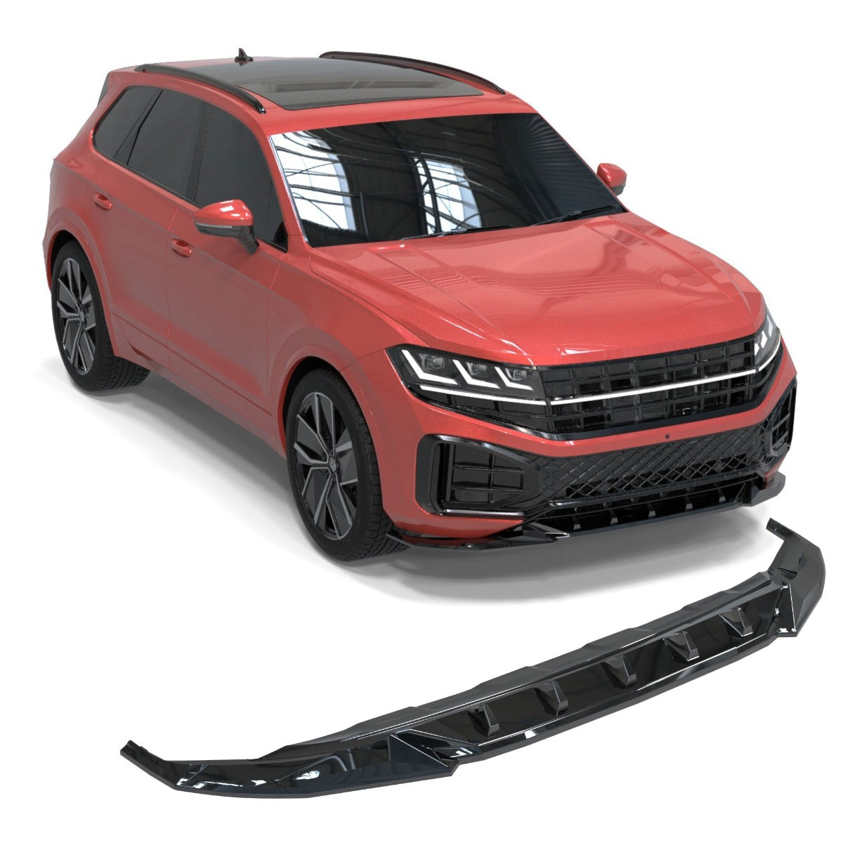 APEX - Frontsplitter geschikt voor Volkswagen Touran Mk3 Facelift R-Line (2024+)