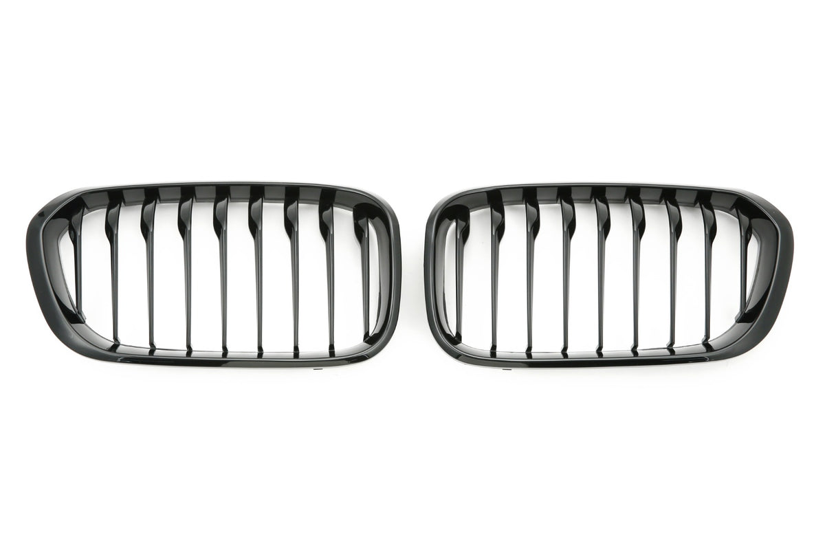 Sport Grille geschikt voor BMW 1-Serie F20 en F21 vanaf 2015 enkele spijl glans zwart