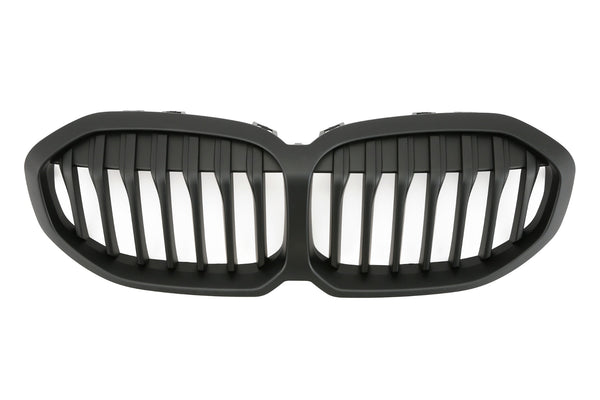Sportgrille mat zwart, geschikt voor BMW 1-serie F40
