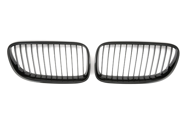 Sport Grille geschikt voor BMW 3-Serie E92 en E93 2010-2013 (Facelift) enkele spijl glans zwart
