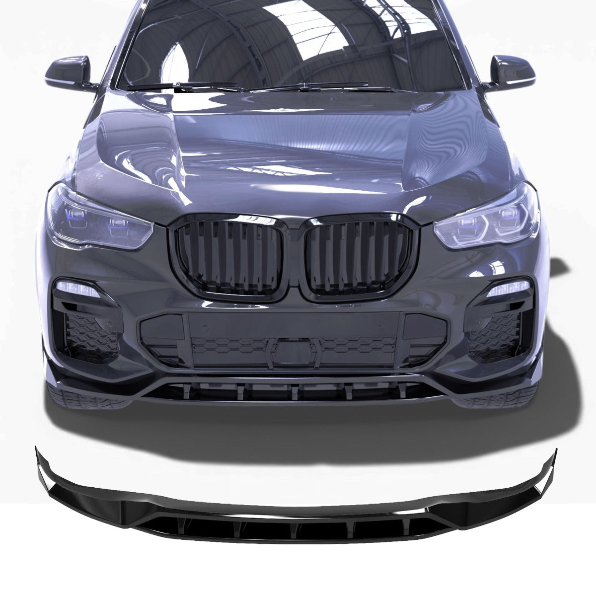 Frontsplitter geschikt voor BMW X5 G05 | 2018-2023 (vor-LCI) met M-Paket | 2018-2026