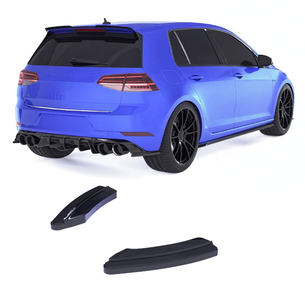 APEX - Diffuser zijsplitter geschikt voor Volkswagen Golf Mk7.5 R / R-Line (2017–2020)