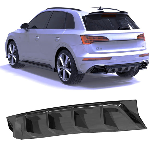 APEX - Diffuser geschikt voor Audi SQ5 / Q5 S-Line Mk2 Facelift (2020–2024)