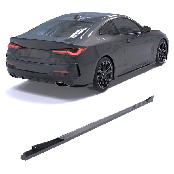 APEX - Zijskirts geschikt voor BMW 4 Serie Coupe (G22/G23) M-Pack (2020-2024)