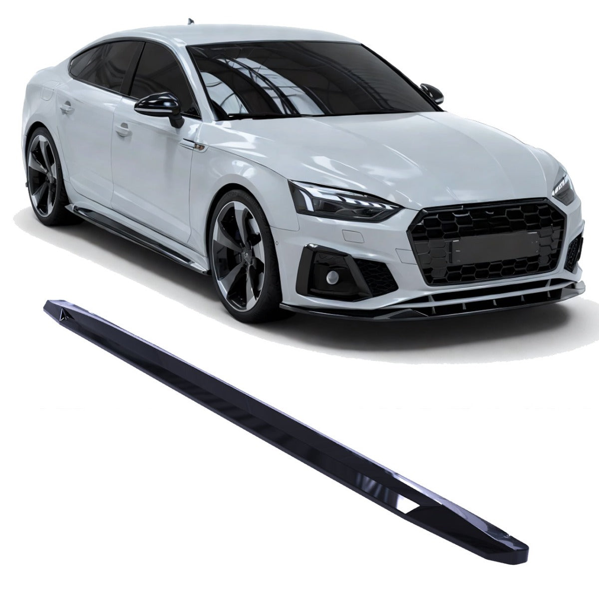 APEX - Zijskirts geschikt voor Audi S5 / A5 S-Line F5 Facelift (2019-2024)