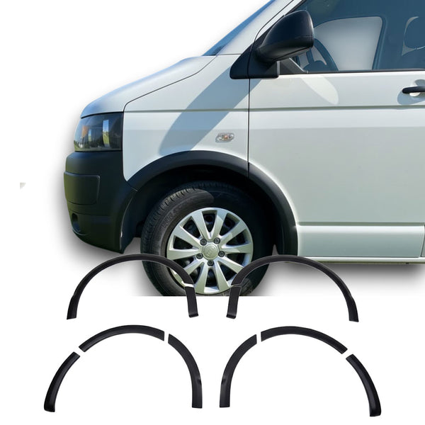 APEX - Wielkastbekleding, 10-delige set, geschikt voor Volkswagen Transporter T5/T5.1 (2003–2015) - korte en lange wielbasis