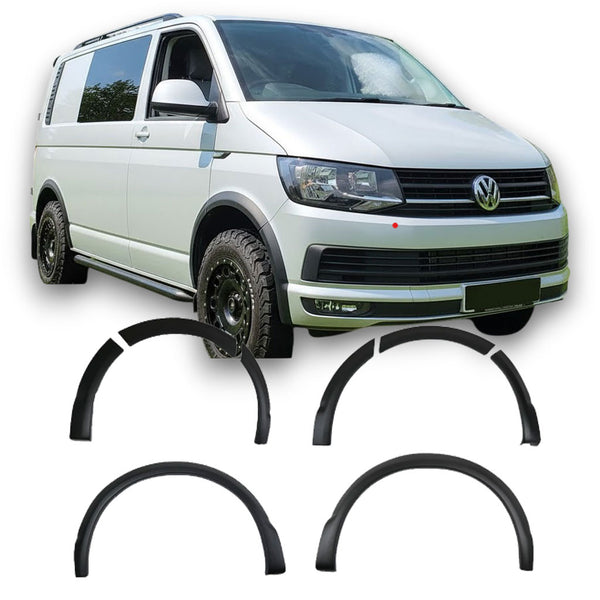 APEX - Wielkastbekleding, 8-delige set, geschikt voor Volkswagen Transporter T6 (2015-2019) - korte en lange wielbasis