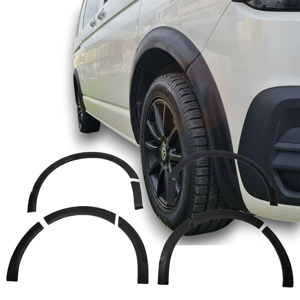 APEX - Wielkastbekleding, 10-delige set, geschikt voor Volkswagen Transporter T6.1 (2019-2021) - korte en lange wielbasis